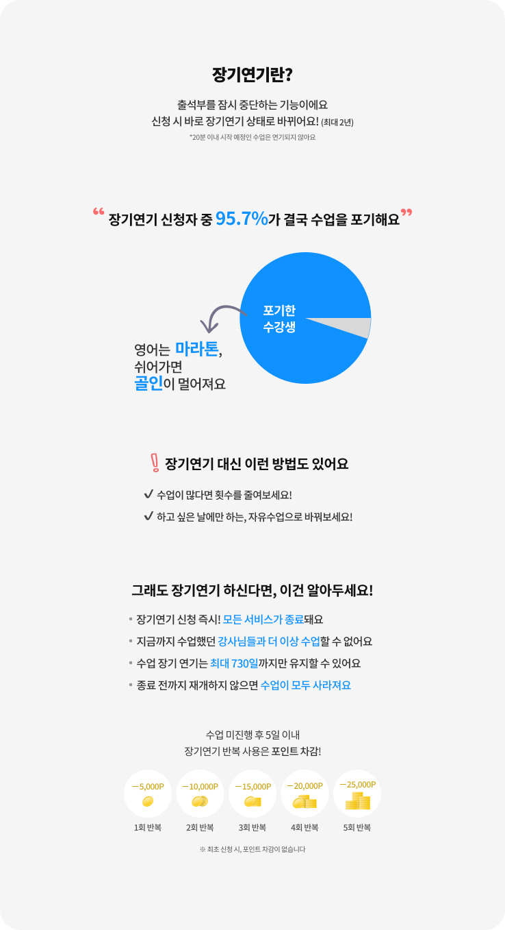 장기연기신청 가이드